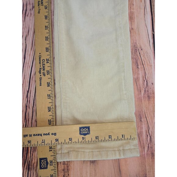 Pilcro NWT Boyfriend Crop Slim Corduroy Pants 26T (30x32) NWT - Picture 12 of 12